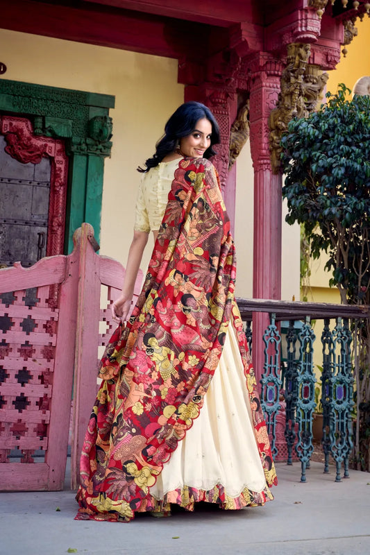 Traditional Meets Modern – The Magic of Embroidered Lehenga Choli